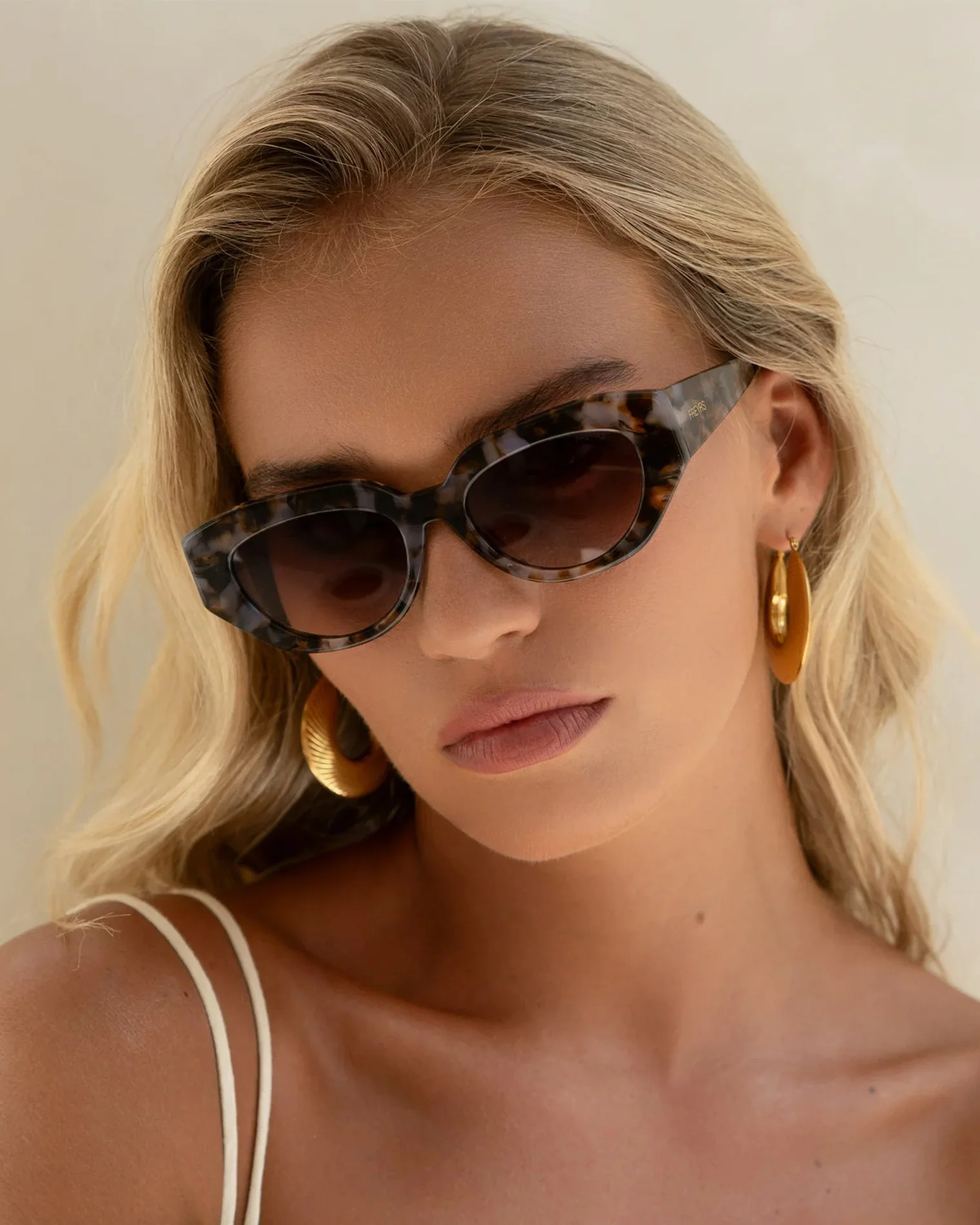 Freyrs Frankie Sunglasses - Brown | L*Space