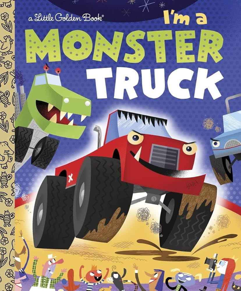 I'm a Monster Truck (Little Golden Book) | Amazon (US)