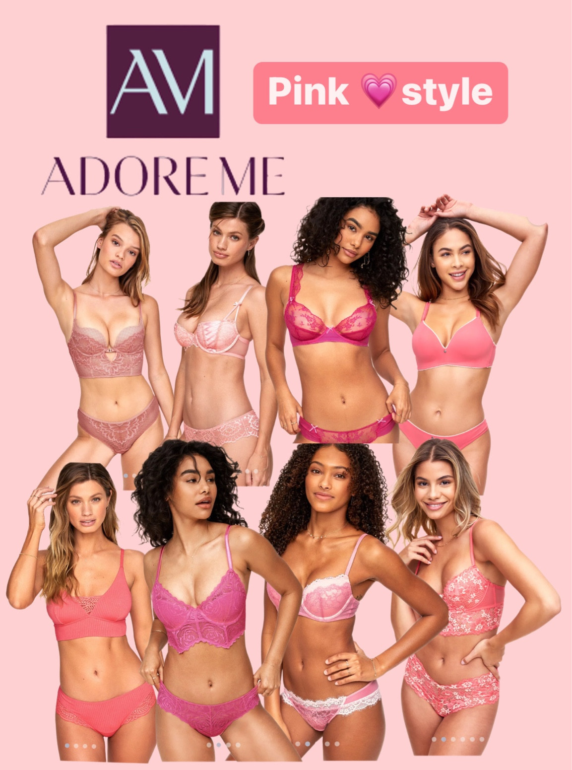 Pink style 💗 bra

#LTKbump #LTKSeasonal #LTKFind