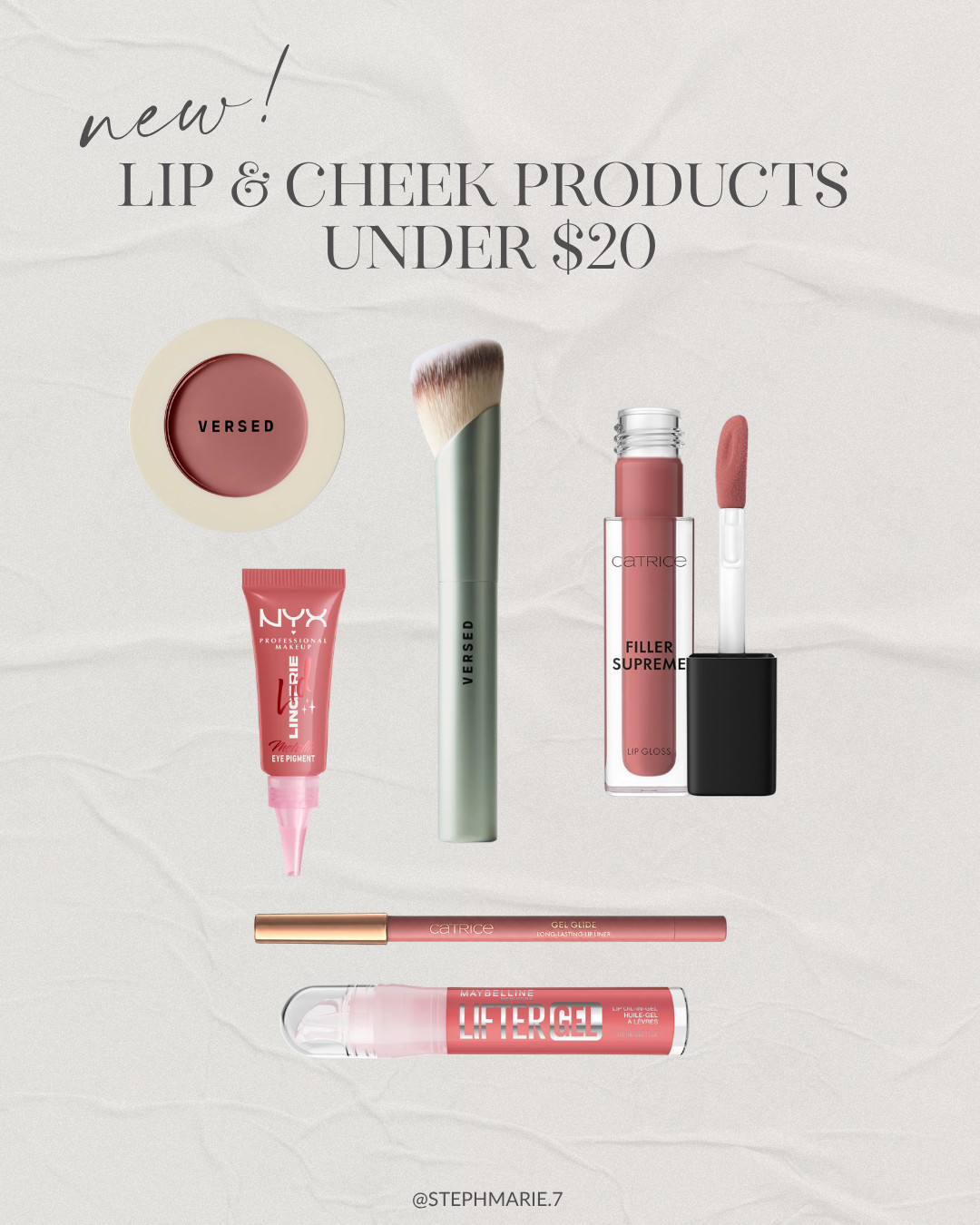 A few favorite lip and cheek products under $20 that work well for mature skin and deliver great pigment!  

 #LTKOver40 #LTKBeauty