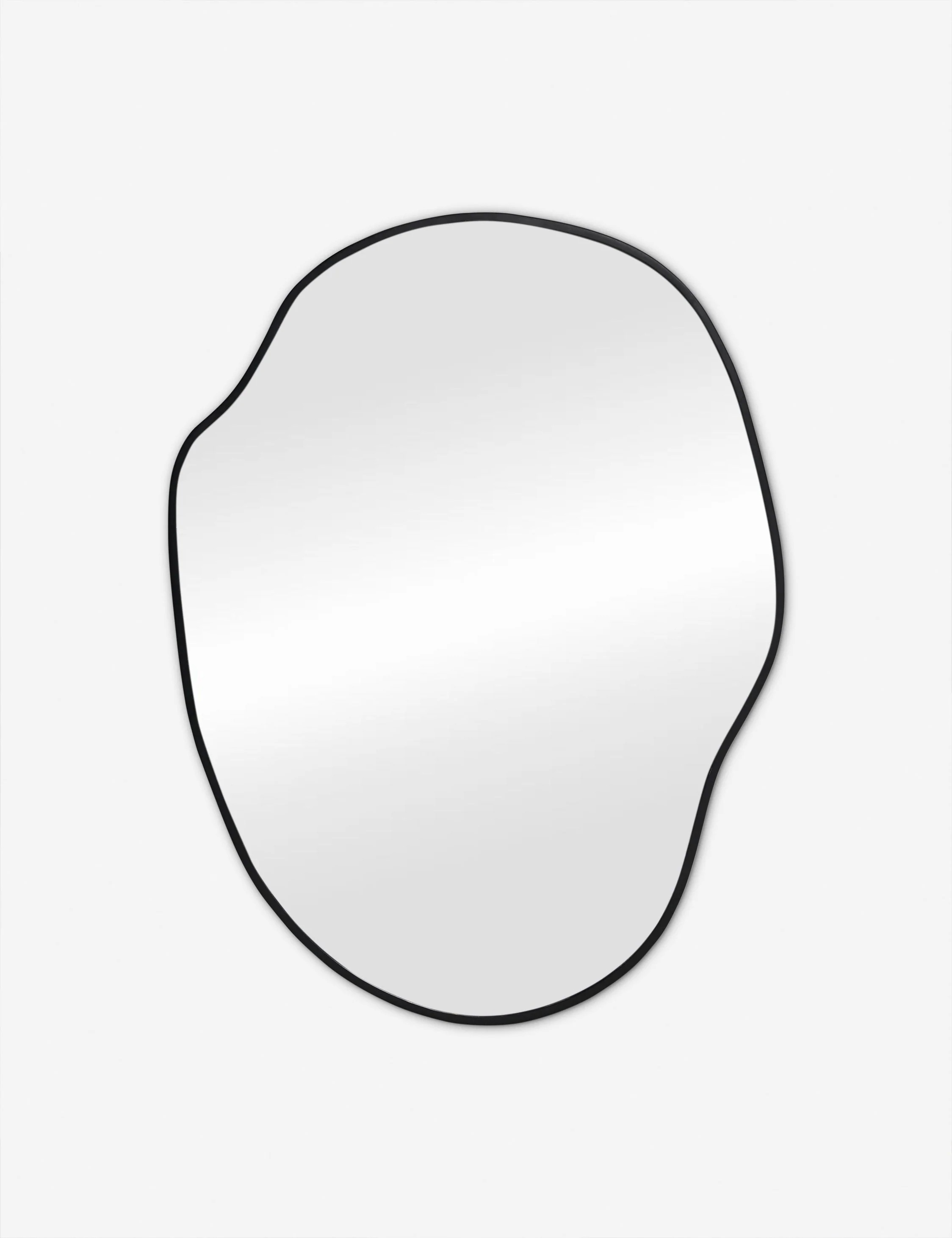 Puddle Mirror by Sarah Sherman Samuel, Black, Small | Lulu and Georgia 