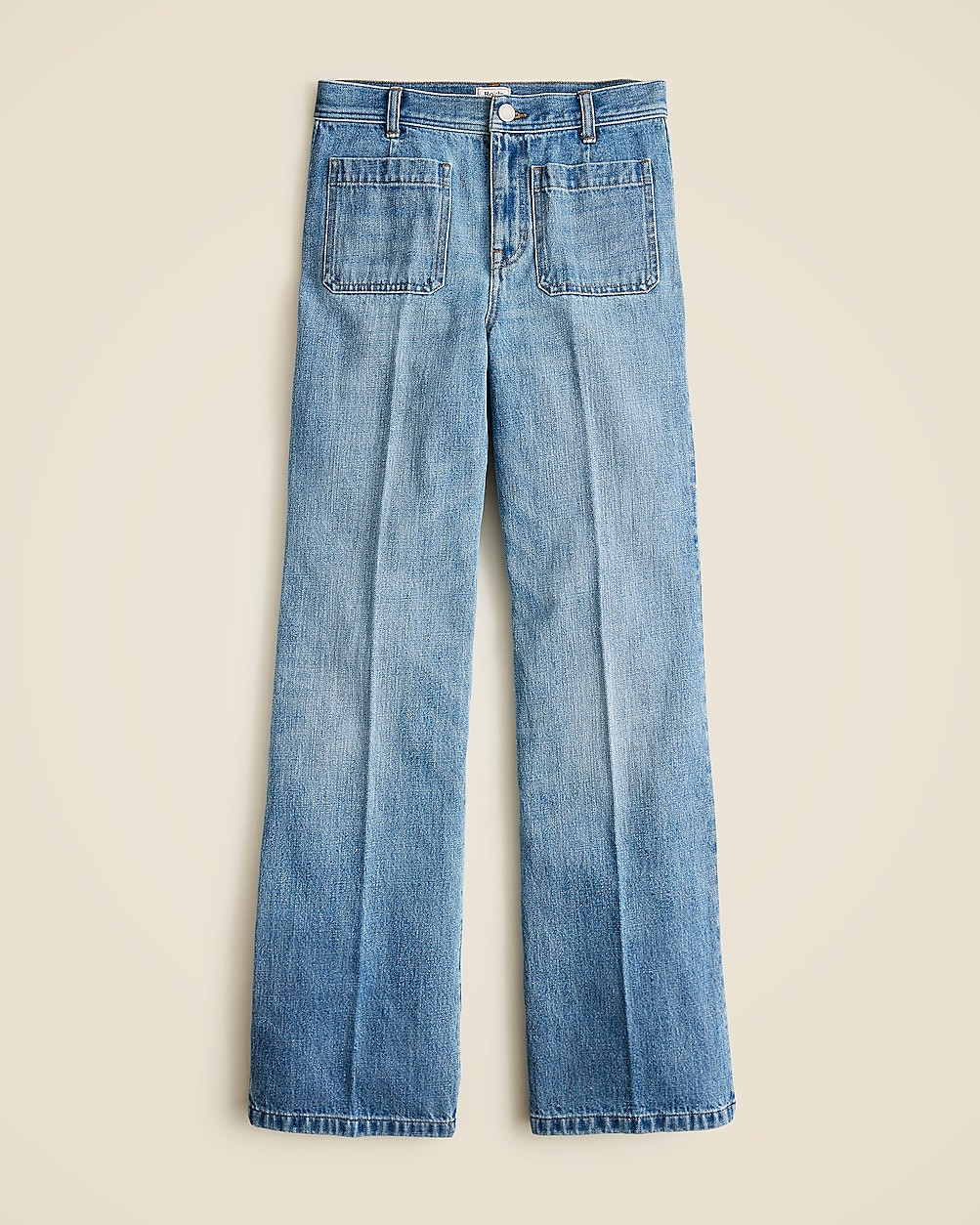 Rouje X J.Crew Marin high-rise flare jean | J. Crew US