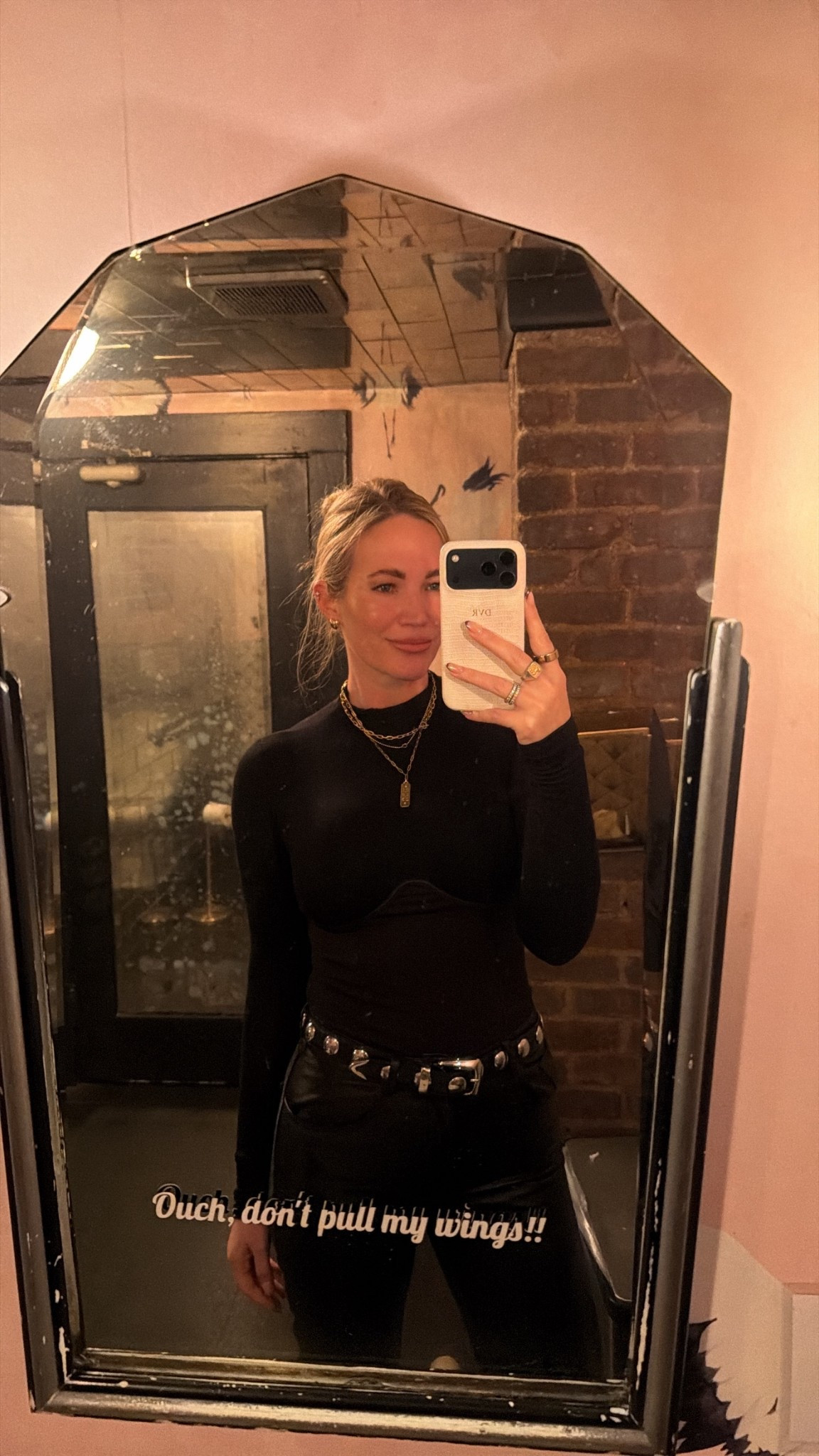 Wednesday rainy day happy hour 

JOAH brown western belt leather leather pants style tip

#LTKTall #LTKootd