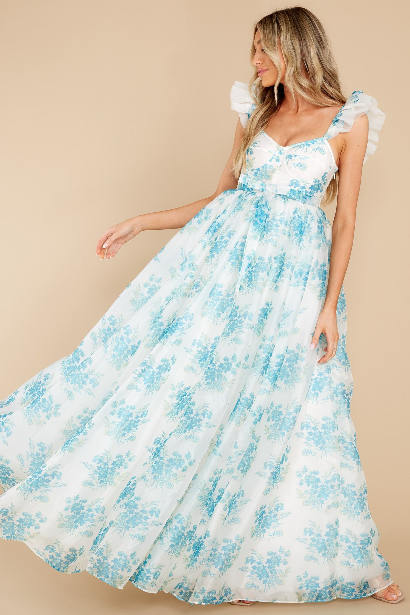 Macron Magic Turquoise Gown | Red Dress 