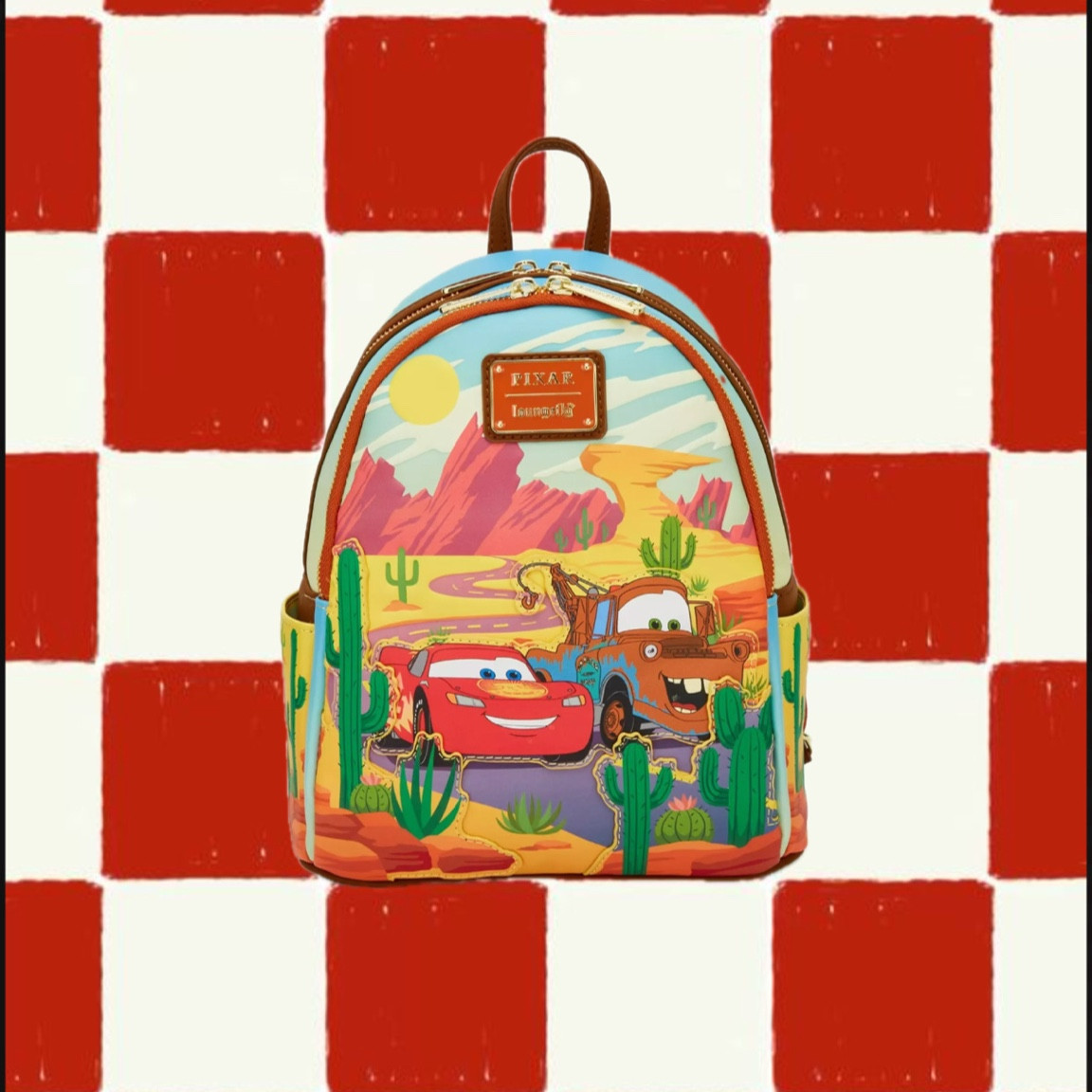 Radiator Springs Loungefly backpack ⚡️🚘🏁🌵🏜️