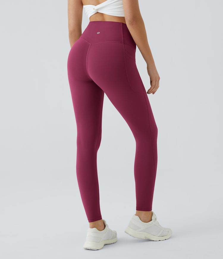 Halara UltraSculpt™ SoCinched High Waisted Tummy Control Pocket Shaping Training Leggings | HALARA