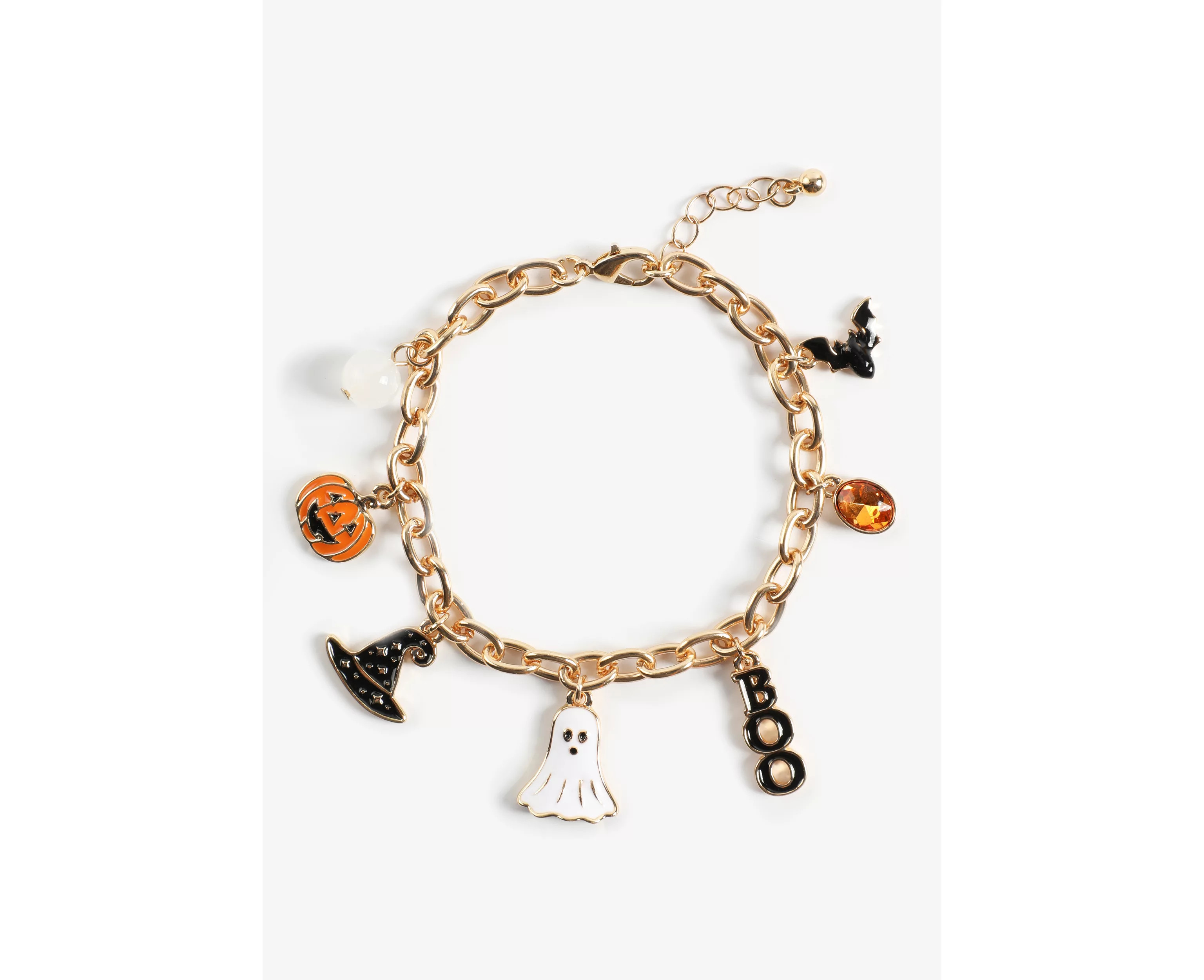 Maurices Women's Gold Halloween Charm Bracelet | Maurices
