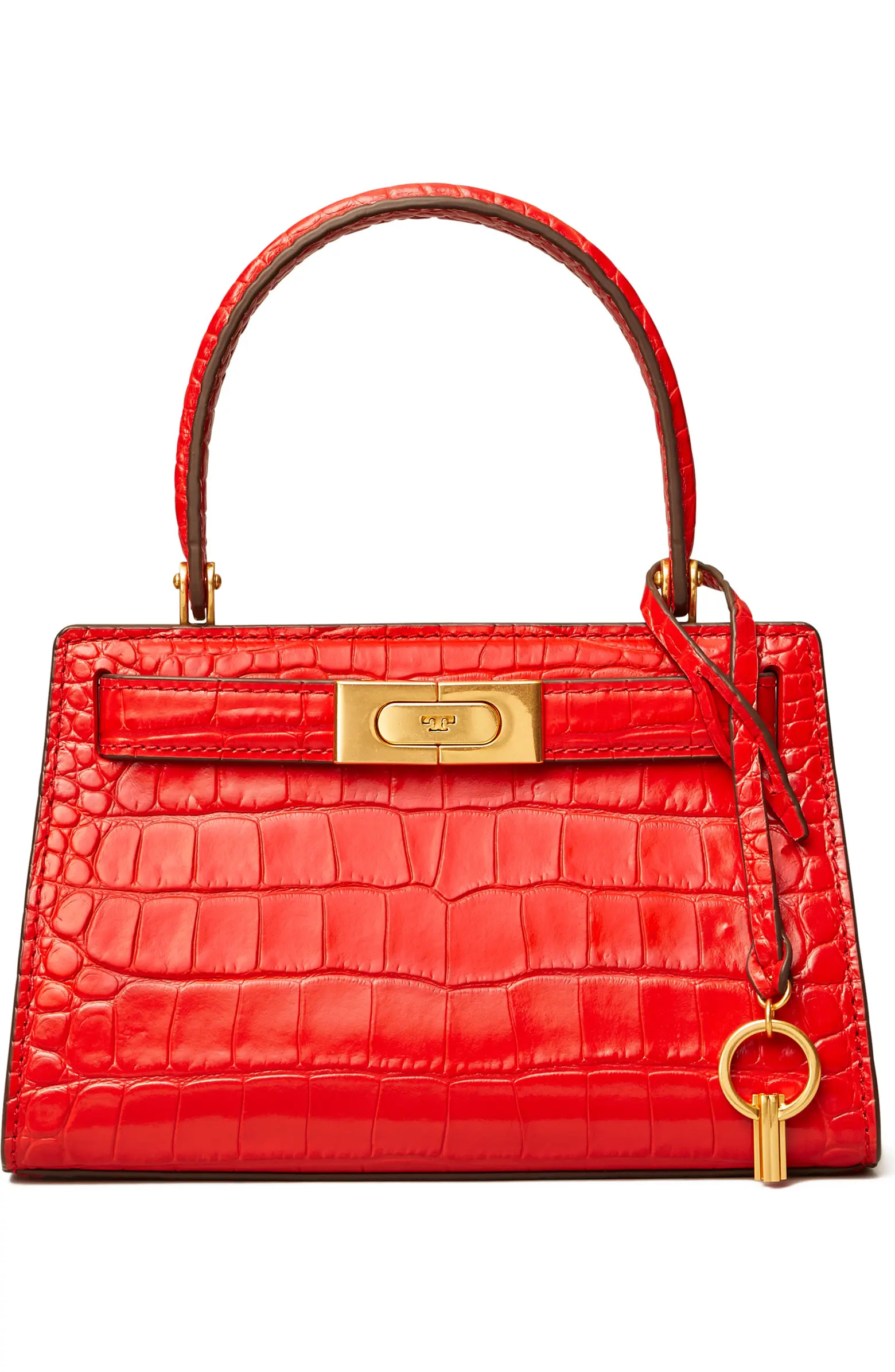 Lee Radziwill Croc Embossed Leather Tote | Nordstrom