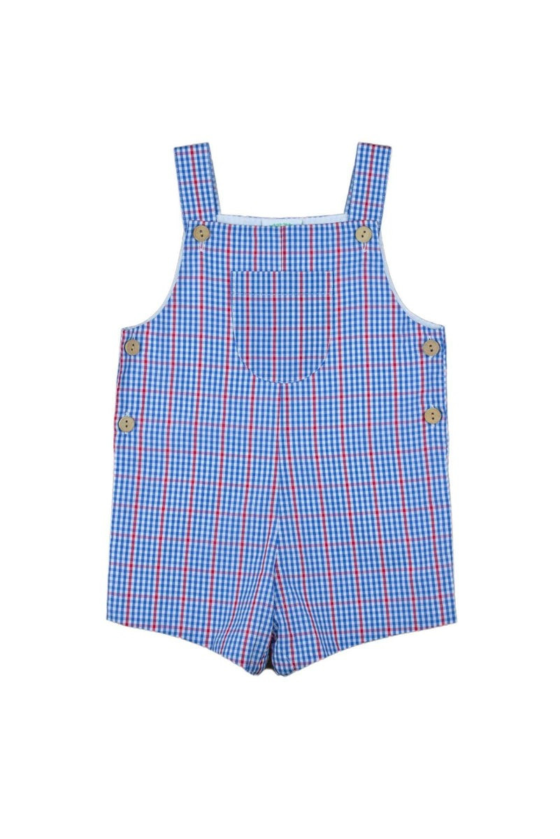 Washington Plaid Overall | Grace and James Kids