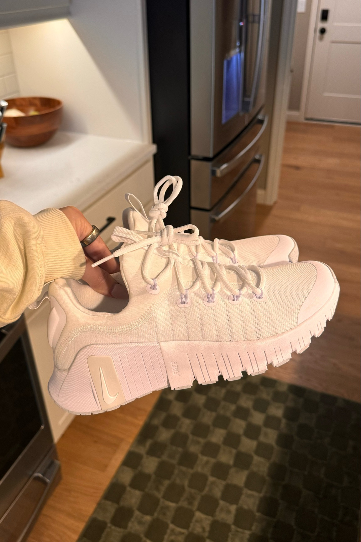 My favorite workout shoes! I size up 1/2 size!