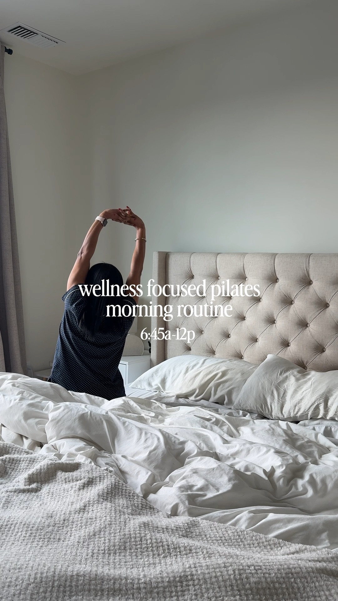 Mornings routine’s are amazing because they give you time to pour into yourself before people start asking things of you. 

Create a morning routine you love & that fills your cup🤍.

Also, the hatch alarm clock is a game changer! I used to use my phone & I hated the sound. The hatch is gentle & so worth it!

Workout set is from alo! I love the airlift because I find the pants don’t slide down when I workout plus it’s super comfy!

#LTKfitnessgoals #LTKmorningroutine #LTKActive