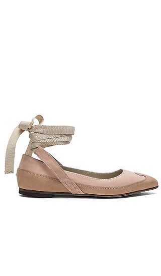 Free People Pressley Wrap Flat in Pink | Revolve Clothing