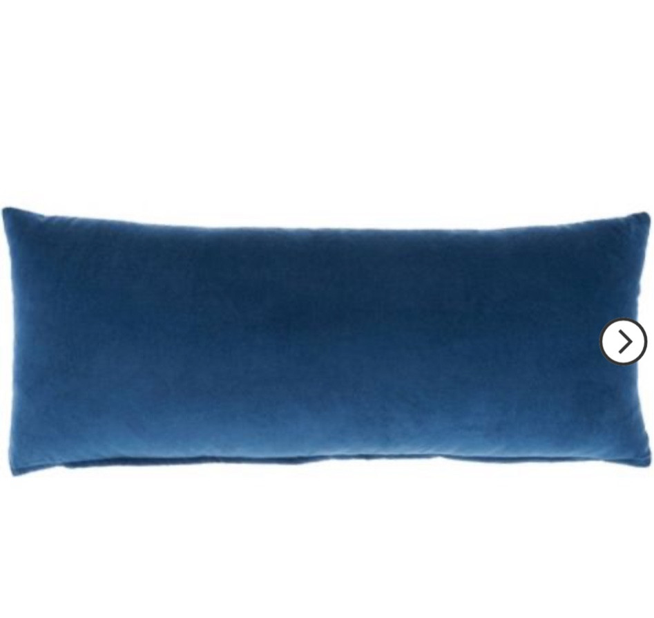 blue velvet throw pillow 

#LTKunder50 #LTKFind