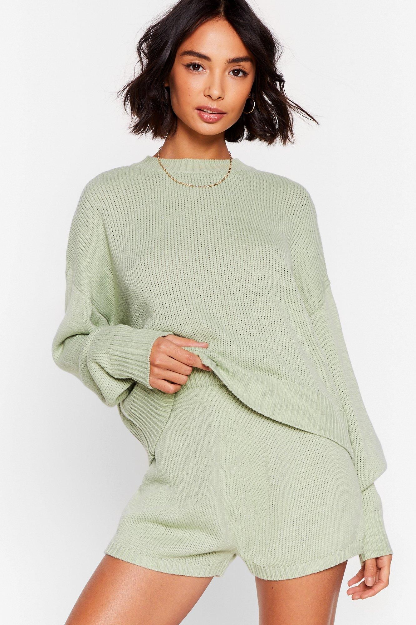 Luxe Like Fun Sweater and Shorts Lounge Set | NastyGal (US & CA)