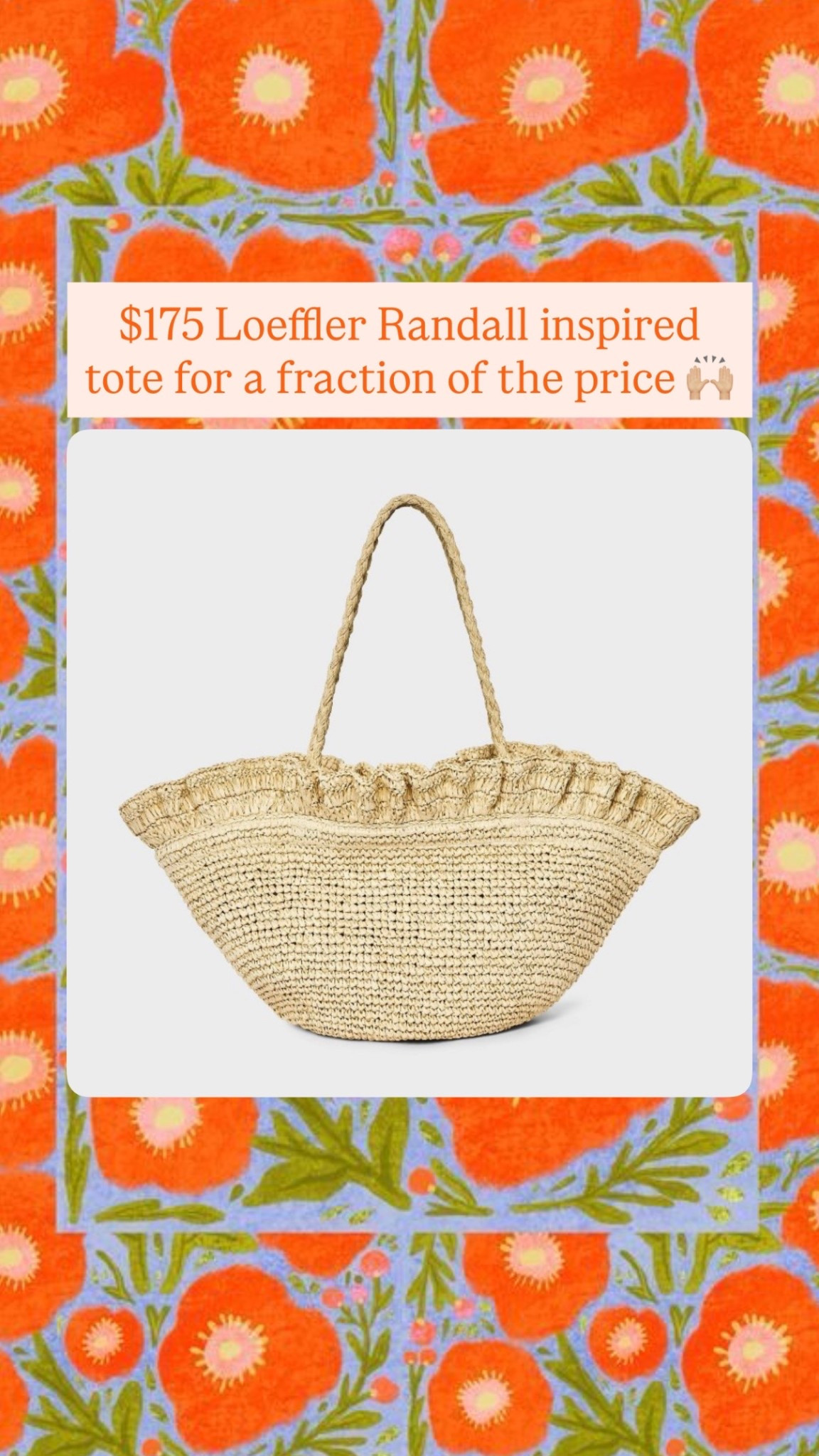 Straw ruffle crochet tote bag - will sell out!!! 

#LTKTravel