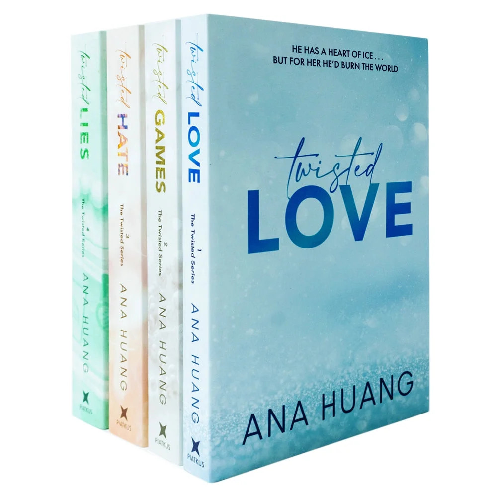 Twisted Series 4 Books Collection Set By Ana Huang (Twisted Love, Twisted Games, Twisted Hate & T... | Walmart (US)