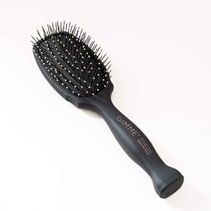 GIMME Beauty Medium Hair Brush. Damage-Free Detangling Brush. Ergonomic Handle. Triblend Anti-Sta... | Amazon (US)