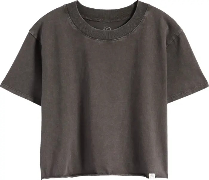 Treasure & Bond Kids' Crop T-Shirt | Nordstrom | Nordstrom