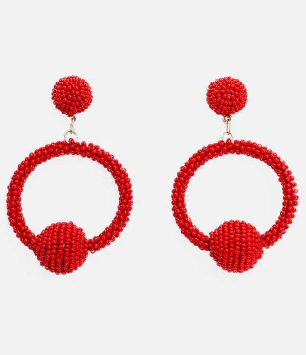 Brinco Médio com Miçangas - Lojas Renner | Lojas Renner (BR)