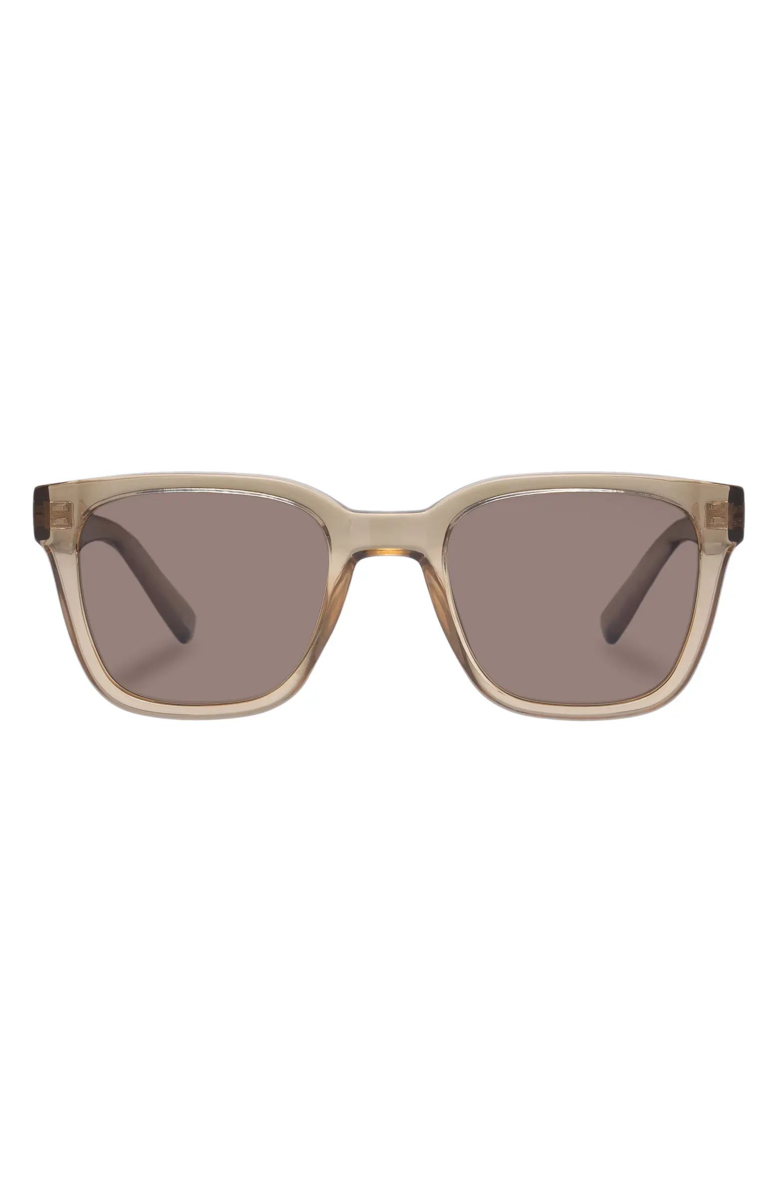 Le Specs Elixir 52mm Polarized Square Sunglasses | Nordstrom | Nordstrom