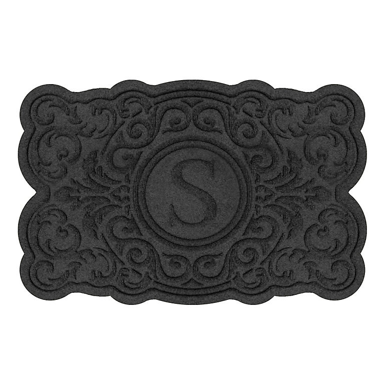 WaterHog™ Harlow Monogrammed Door Mat | Frontgate