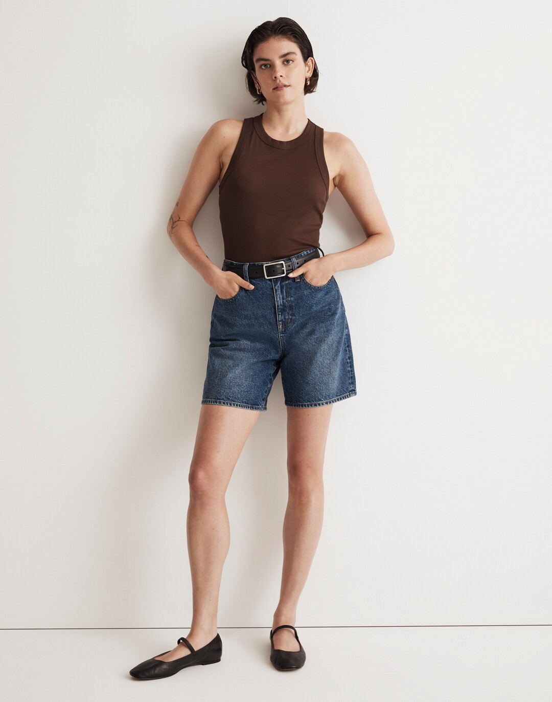Supima® Rib Cutaway Tank | Madewell