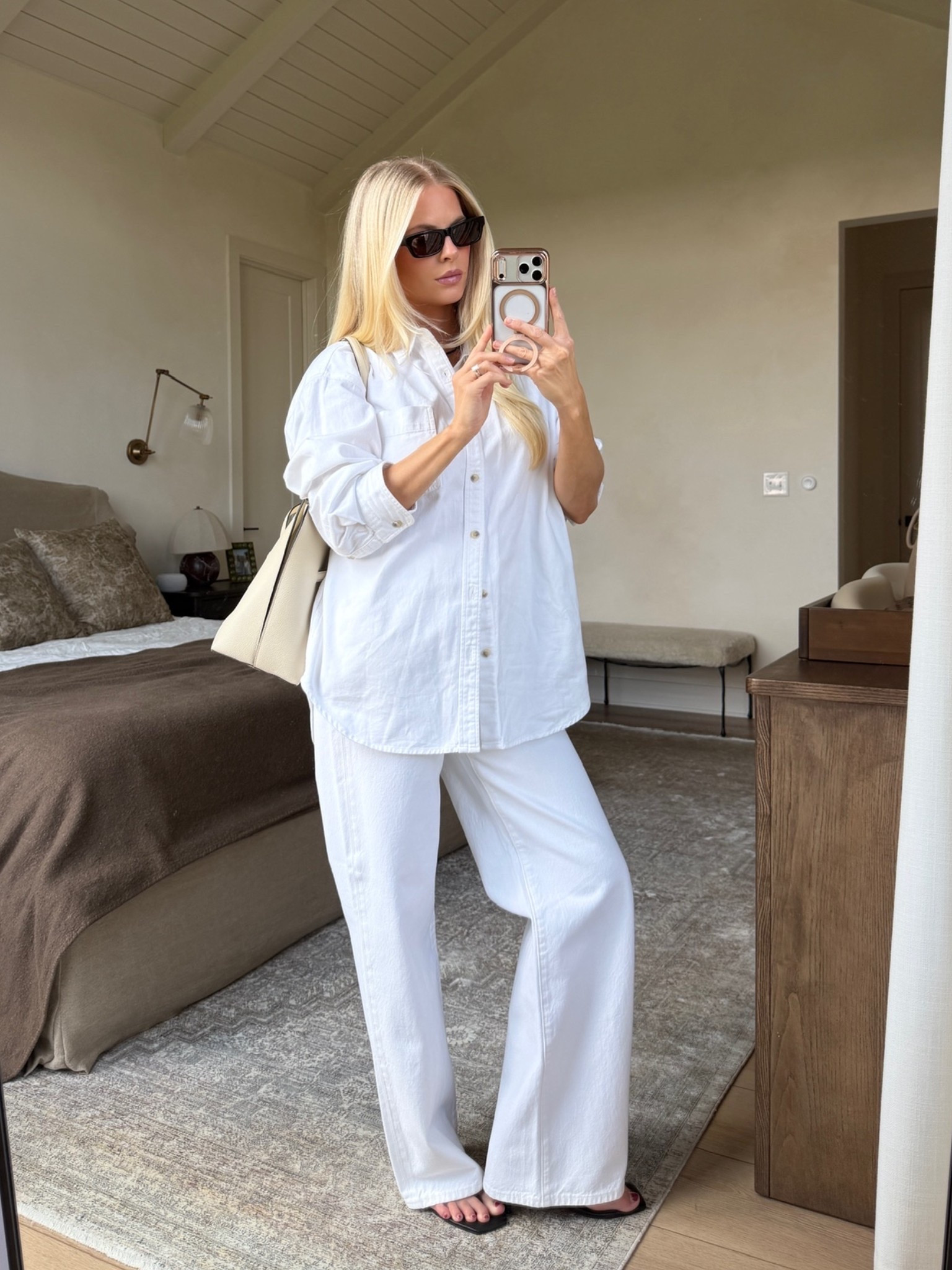 SIZE: med in top (1 size up for an oversized look), 28 in pants (sized up for pp), COLOR: a little white lie, linking similar shoes! #kathleenpost

Casual chic outfit, errands outfit, summer outfit Inspo, fall transition look

#LTKootd #LTKdayinmylife