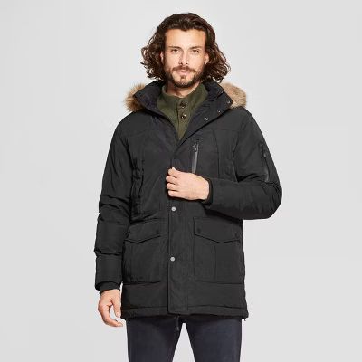 Men's Selby Arctic Parka - Goodfellow & Co™ Black | Target