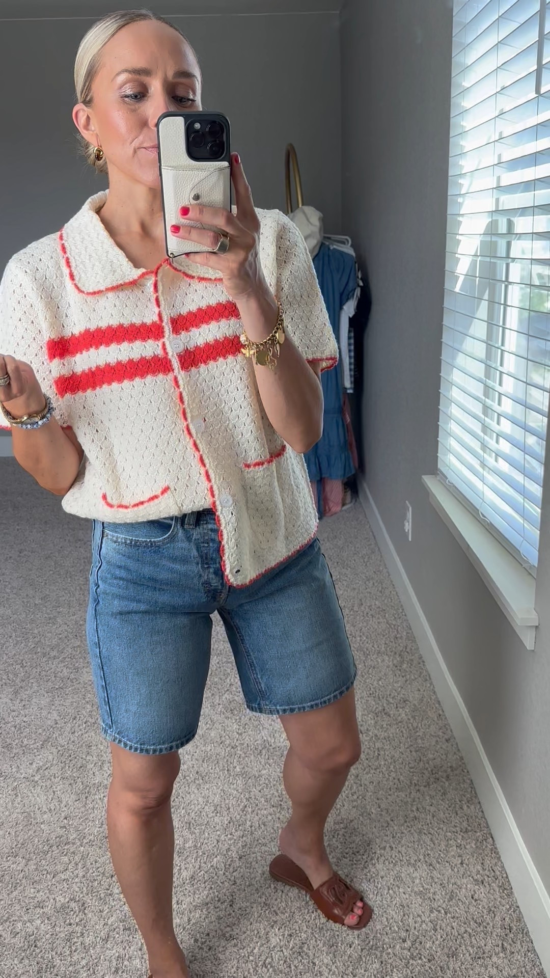 Easy summer outfit idea!

Top and shorts are true to size. 

#LTKFindsUnder50 #LTKSeasonal #LTKStyleTip