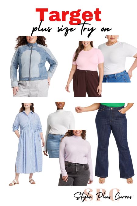 Found some great plus size pieces at Target last week! Plus size jeans, sweaters, tees, a dress, and an adorable plus size bomber jacket!

#LTKplussize #LTKfindsunder50