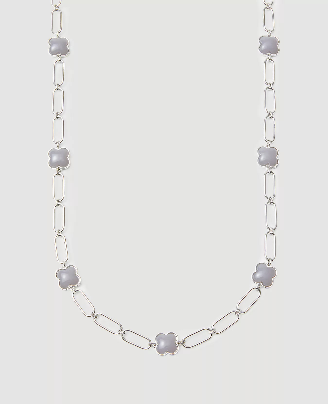 Clover Station Necklace | Ann Taylor | Ann Taylor (US)