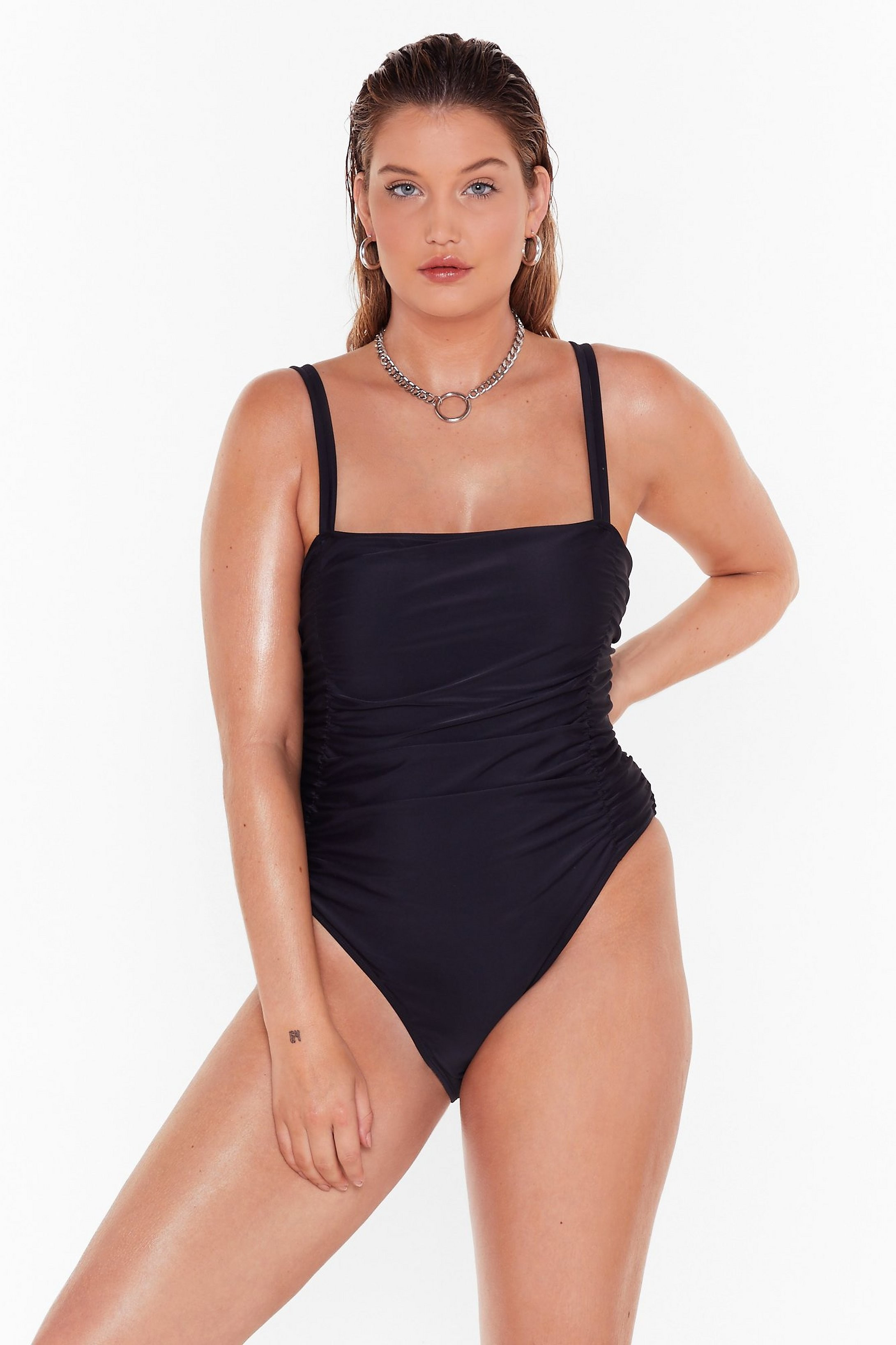Summer Lovin' Plus Ruched Swimsuit | NastyGal (US & CA)