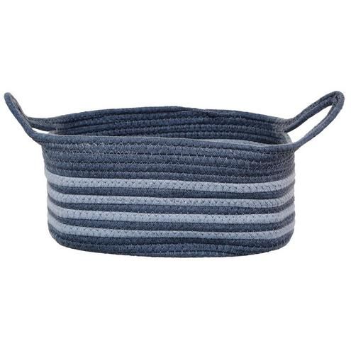 13" Cotton Rope Bin - Grey-Grey-9403825307704   | Burkes Outlet | bealls