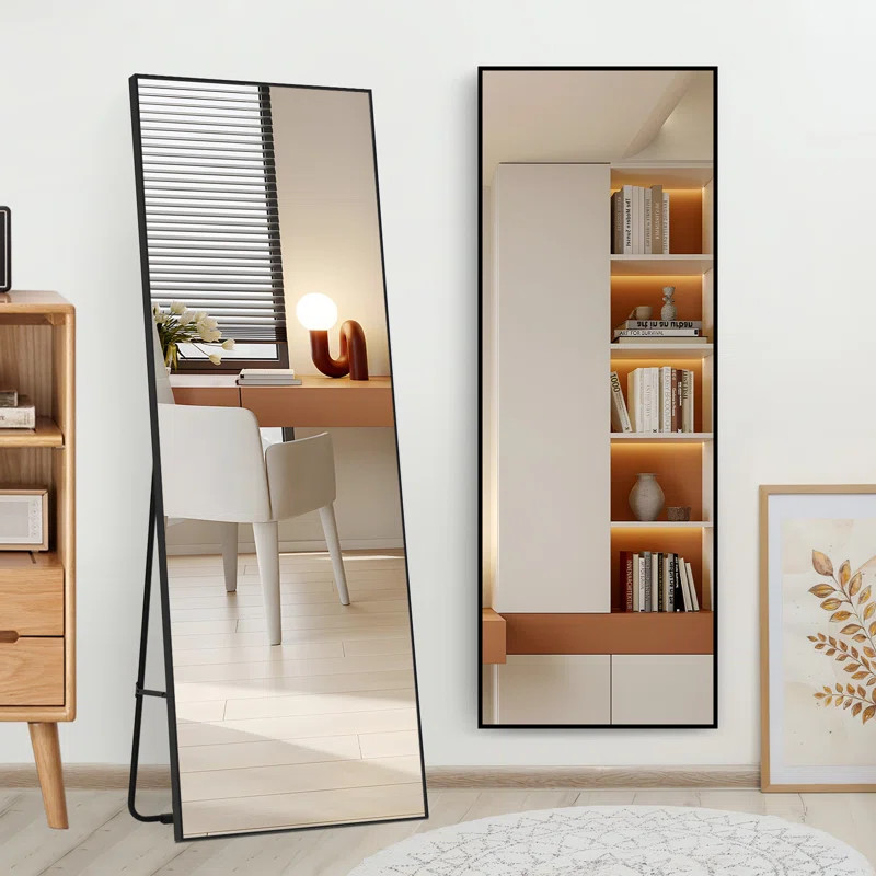 Veria Metal Rectangle Mirror | Wayfair North America