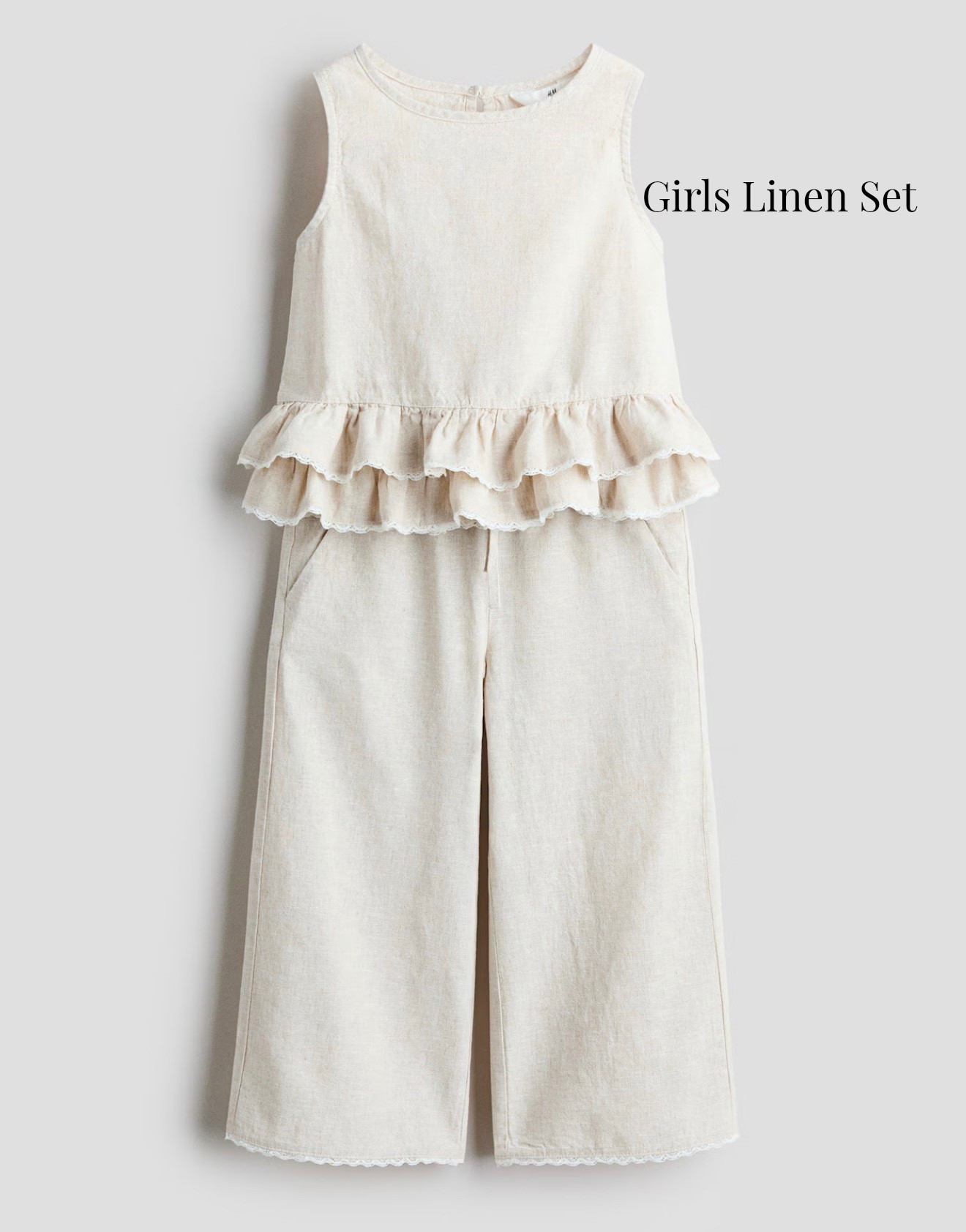 Girls linen set for summer 

#LTKBaby #LTKKids #LTKSeasonal