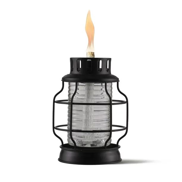 TIKI Brand 2-Pack 7.20 Inch Black Table Torch Lantern | Walmart (US)