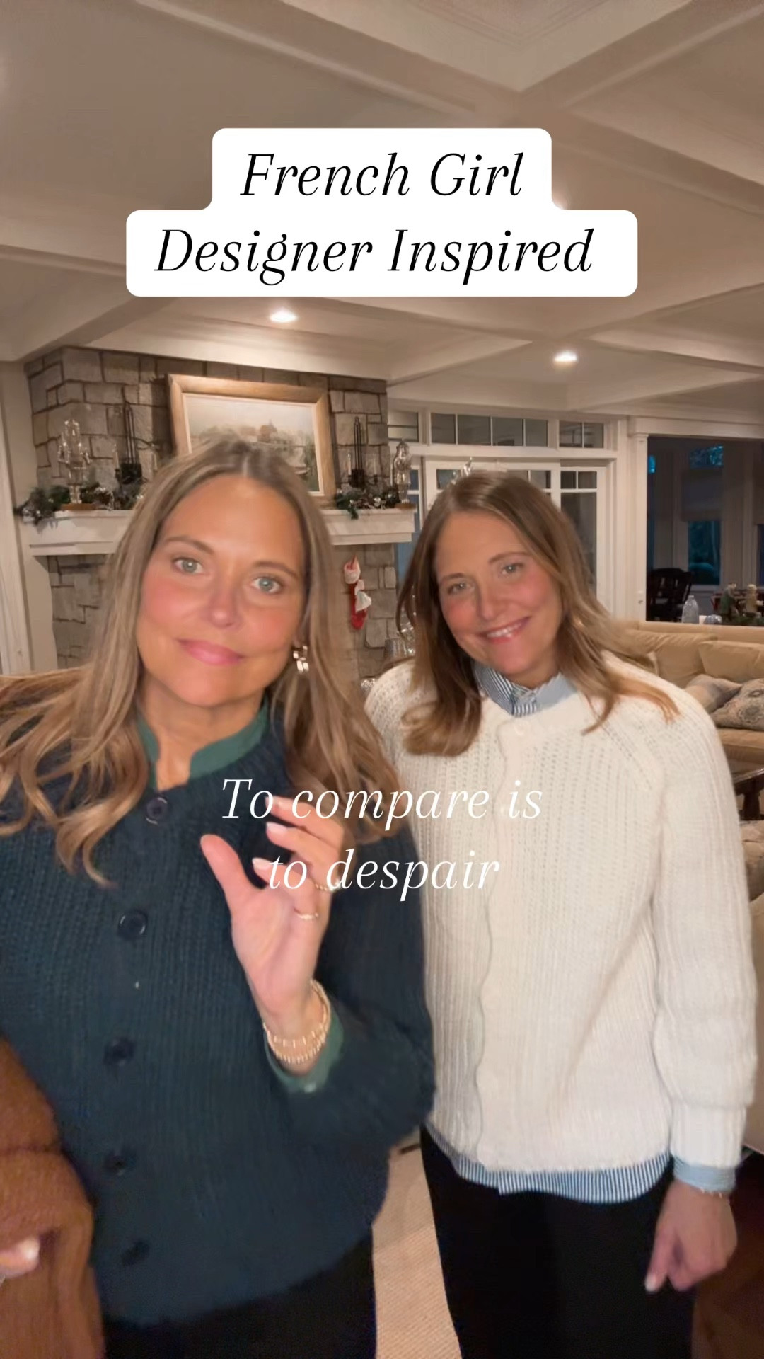 Great for gifts! Save the words of advice for later. It’s a phrase we use all the time in our house, especially when talking to pre-teens and teens. Just a friendly reminder, that comparing yourself to others leads to insecurity and unhappiness. Instead, remind yourself of all that you are!

For the link head to our link in bio!

#amazonfind #lookalike #giftsforher #frenchstyle #over50style #over40style #over30style #over60style #fashion #ootd #classicstyle #whattowear #howtostyle #midsizestyle #preppystyle #classicstyle #fashionfinds

#LTKFindsUnder50 #LTKWatchNow #LTKOver40