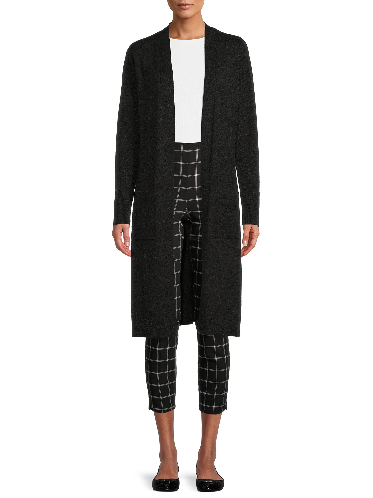 Time and Tru Women's Open Front Duster Cardigan | Walmart (US)