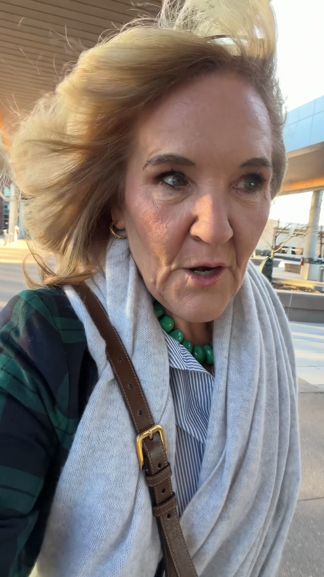 Heading to Charleston! So a bit elevated travel outfit. It’s only an hour flight. 
Plaid blazer & pants are very comfy. 
Jacket size 10 petite 
Pants size 8 petite 
Blouse size medium 
Shoes if inbetween size down. So excited about these. 
Gucci bag is such a lovely end of year treat  

#LTKootd #LTKOver40 #LTKTravel