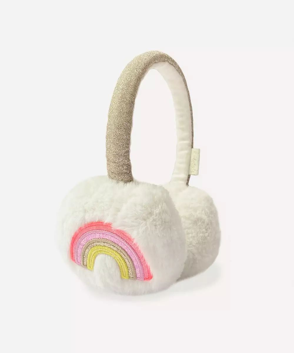 Disco Rainbow Earmuffs 3-10 Years | Liberty London (US)