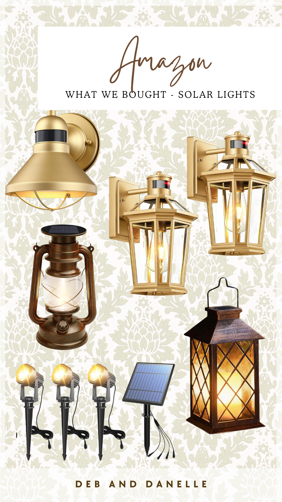 These are the outdoor solar lanterns that we have purchased from @Amazon to add an extra warm glow to our outdoor home decor this Summer!  

 #LTKSeasonal #LTKHome