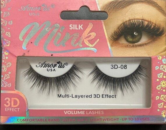 Amor US Silk Mink 3D Lashes | Etsy (US)