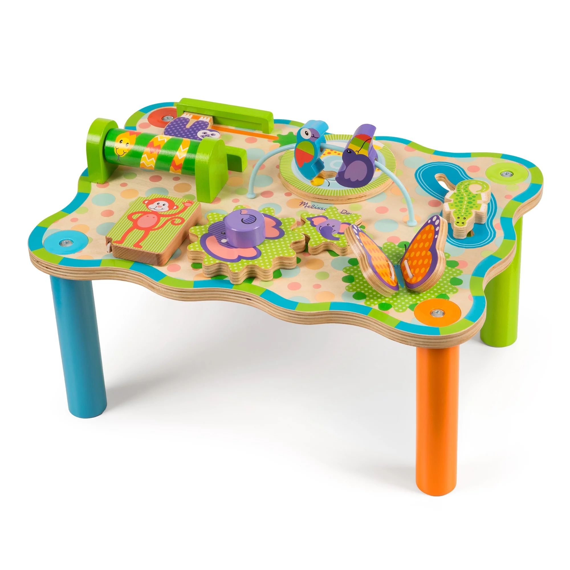 Melissa & Doug First Play Children’s Jungle Wooden Activity Table for Toddlers | Walmart (US)