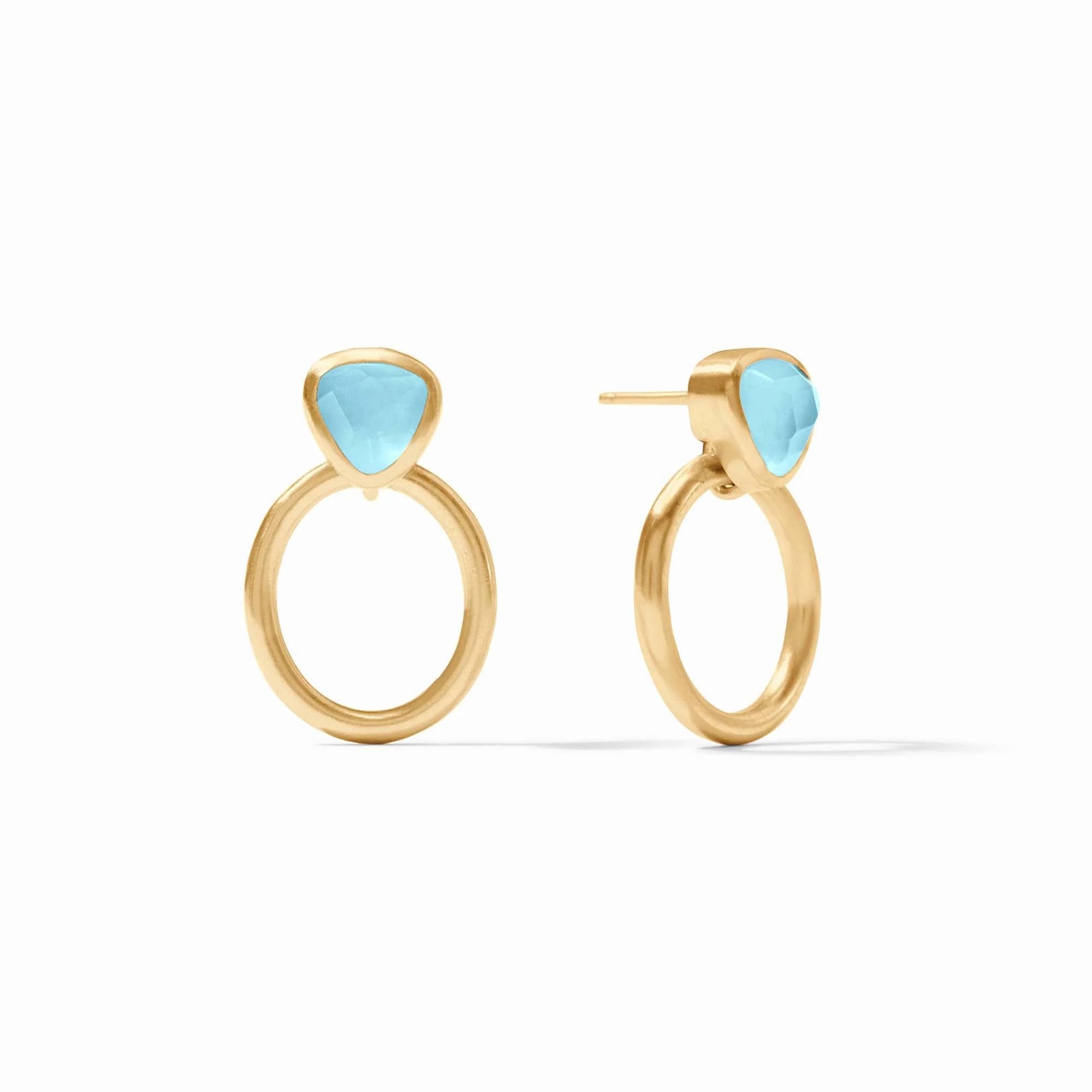 Aquitaine Demi Doorknocker Earring | Julie Vos | Julie Vos