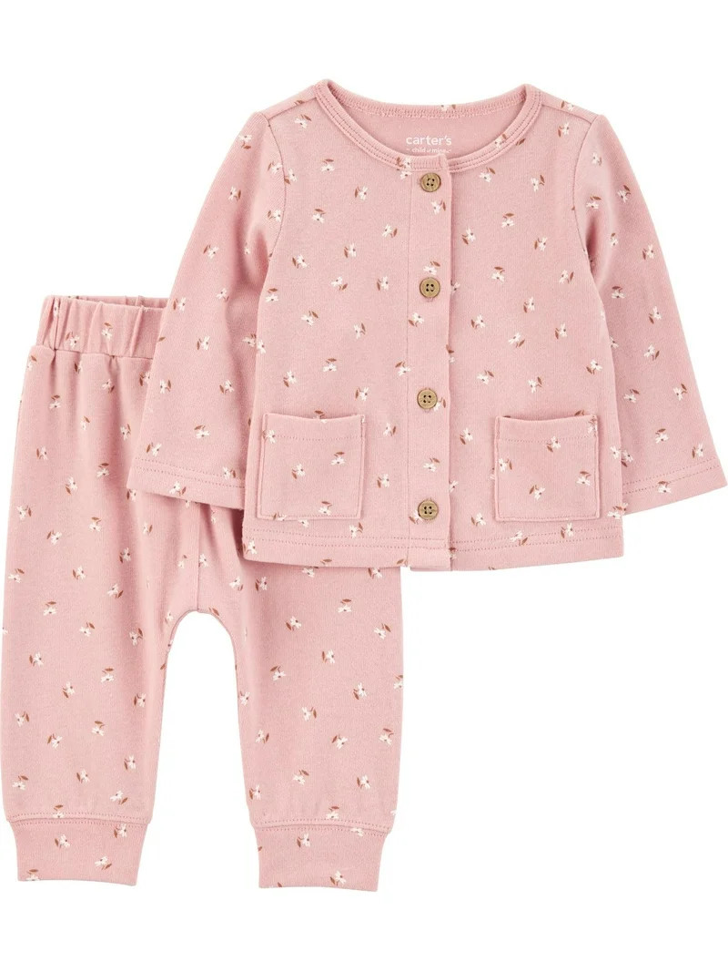 Carter's Child of Mine Baby Plush Outfit Set, 2-Piece, Sizes Newborn-12 Months | Walmart (US)