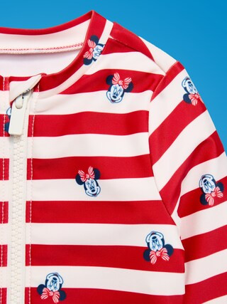 Old Navy x Disney Minnie Mouse Rashguard Swim One-Piece for Baby | Old Navy (US)