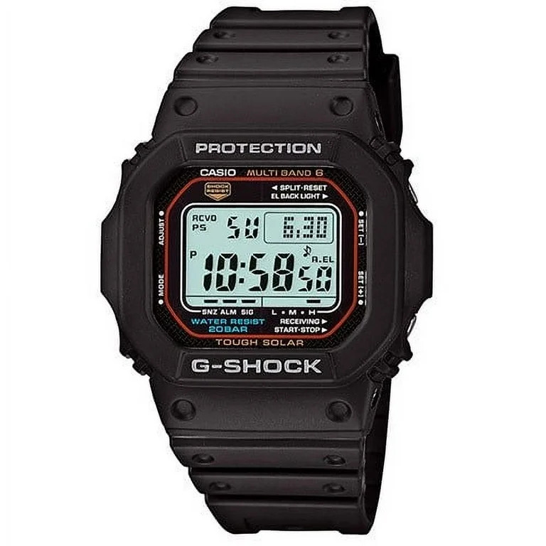 Casio Men's G-Shock Multi-Band Solar Atomic Watch GWM5610-1 - Walmart.com | Walmart (US)