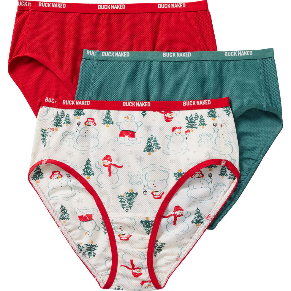 Women's Buck Naked Briefs 3-Pack | Duluth Trading Company