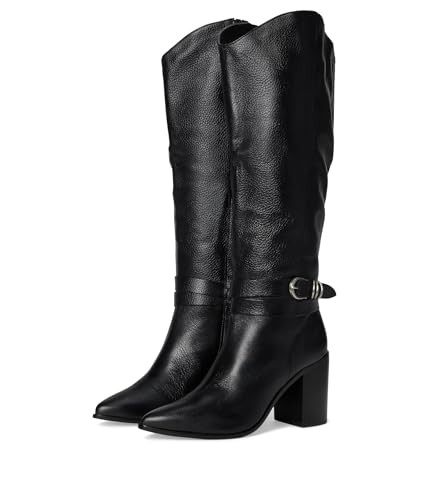 Dolce Vita Women's Tyrone Knee High Boot, Black, 8.5 Wide | Amazon (US)