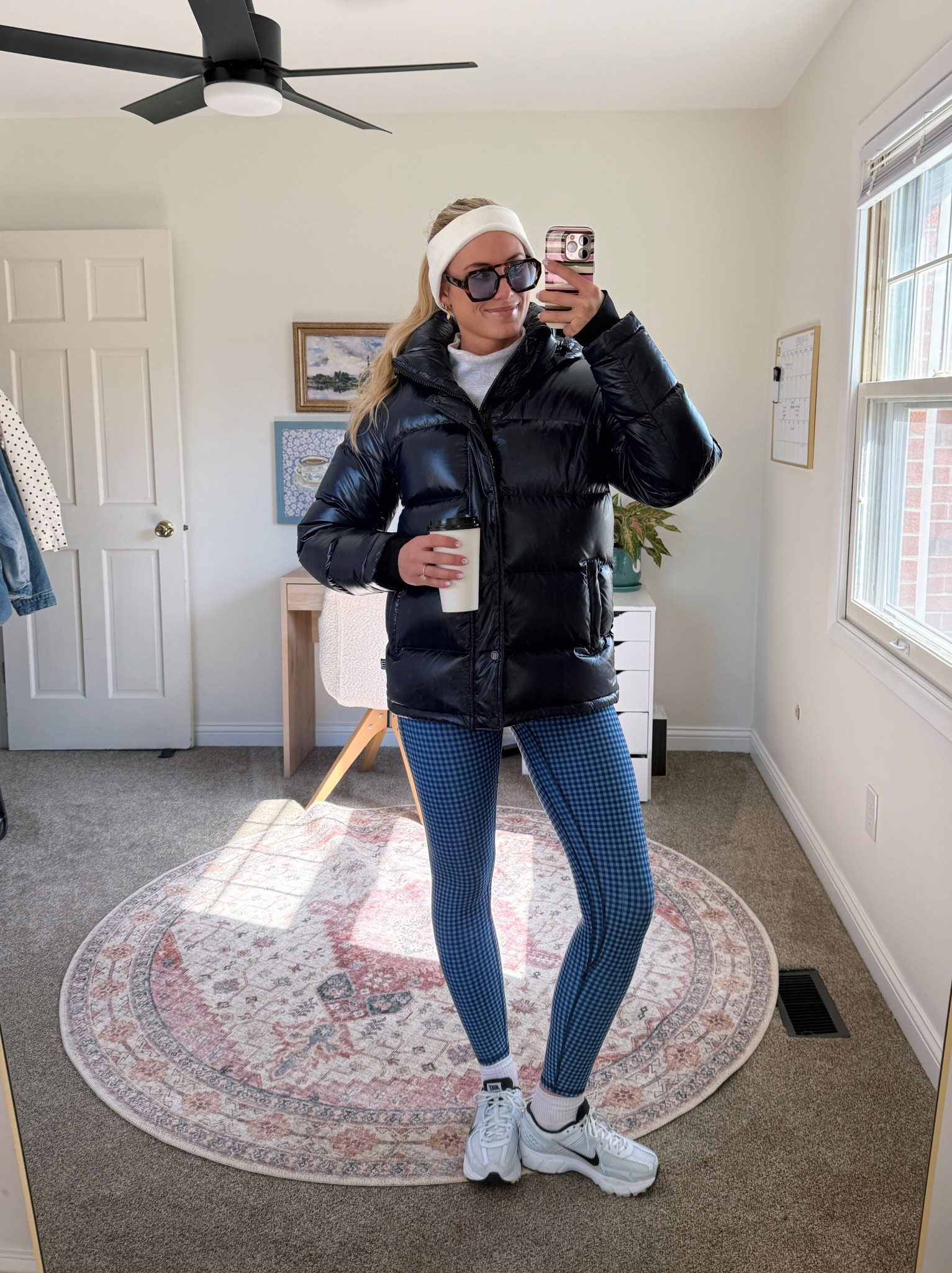 Changed for an outdoor walk! These leggings are on clearance- wearing a small 🫐🫐🫐

#LTKselfcare #LTKSeasonal #LTKootd